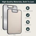 Large Double-Sided Stainless Steel Cutting Board