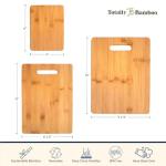 Bamboo 3-Piece Reversible Cutting Board Set