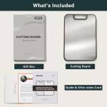 Large Double-Sided Stainless Steel Cutting Board