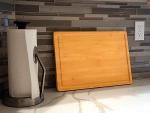 Large Bamboo Cutting Board with Juice Grooves