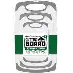 Freshware 3-Pack Reversible Kitchen Cutting Boards