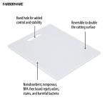 FARBERWARE Reversible Plastic Cutting Board, 8x10 Inch