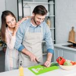 Luckyiren BPA-Free Plastic Cutting Board Set