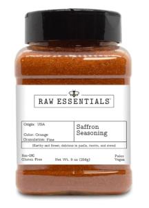 Raw Essentials Saffron Seasoning - 9 Ounce Bottle