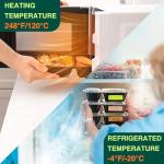 Glotoch 10 Pack Reusable Meal Prep Containers