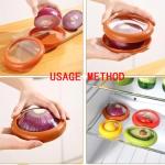 Silicone Food Savers and Storage Containers Set
