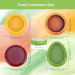 Silicone Food Storage Pods for Fruits & Veggies