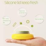 Silicone Food Savers and Storage Containers Set