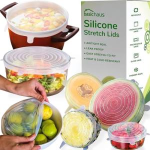 Silicone Stretch Food Storage Lids - 7 Pack