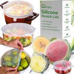 Silicone Stretch Food Storage Lids - 7 Pack