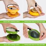 Reusable Silicone Avocado Saver Set of 4 Containers