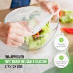 Silicone Stretch Food Storage Lids - 7 Pack