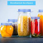 14 PCS Reusable Silicone Stretch Food Storage Lids