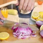 JAYVAR Stainless Steel Onion and Vegetable Slicer