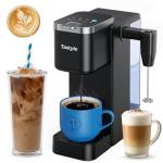 Single Serve Coffee Maker with Milk Frother