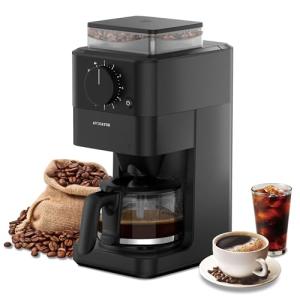 10-Cup Coffee Maker with Built-In Grinder