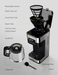 SHARDOR 10-Cup Programmable Coffee Maker - Silver
