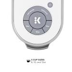 Keurig K-Slim Single Serve Coffee Maker, White