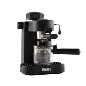 IMUSA 4-Cup Espresso and Cappuccino Maker, Black
