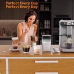 Automatic Espresso Machine with Milk Frother and Grinder