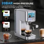 XIXUBX 20 Bar Espresso Machine with Milk Frother