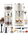 Gevi Espresso Machine with Grinder and Frother