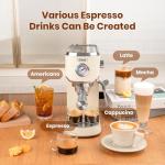 Gevi Espresso Machine with Grinder and Frother