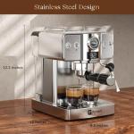 Frossvt 20 Bar Espresso Machine with Milk Frother