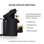 Nespresso Vertuo Plus Deluxe Coffee Maker, Matte Black