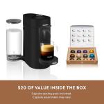 Nespresso Vertuo Plus Deluxe Coffee Maker, Matte Black