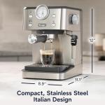 De’Longhi Classic Espresso Machine with Milk Frother