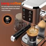 Touchscreen Espresso Machine with Milk Frother