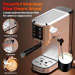 Touchscreen Espresso Machine with Milk Frother