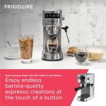 Frigidaire Espresso Maker with Milk Frother and Warmer