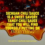 Sweet and Spicy Sichuan Chili Sauce, 6oz