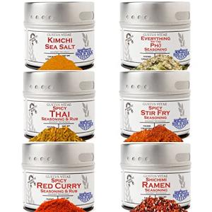 Gourmet Asian Seasonings Gift Set - Six Spices