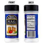 Spice Supreme Monosodium Glutamate Shaker, 4.25 oz