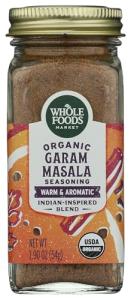 Organic Garam Masala Spice Blend - 1.9 Ounce