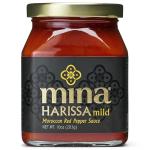 Mina Mild Moroccan Red Pepper Harissa Sauce 10 Oz