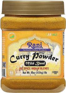 Rani Mild Curry Powder - 10 Spice Blend, 1lb