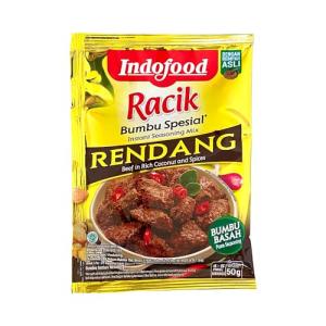 Indofood Rendang Beef Chili Coconut Seasoning 4-Pack