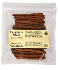 Penzeys 4-inch Indonesian Cinnamon Sticks, 8 oz