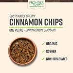 Organic Cinnamon Chips - 1lb Bulk Supply