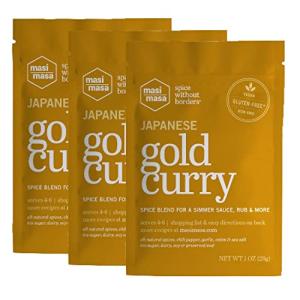 MASI MASA Gold Curry Spice Blend, 3 Pack