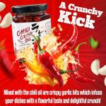 Chili Crisp Oil with Garlic and Hot Peppers