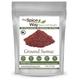Pure Ground Sumac Spice - 4 oz Resealable Bag