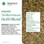 Organic Mediterranean Herb Blend Seasoning - 2 oz
