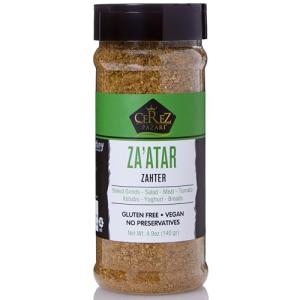 Cerez Pazari Premium Mediterranean Zaatar Seasoning, 4.9 oz
