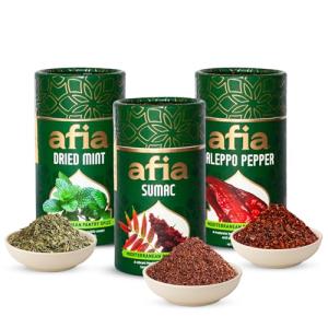 Mediterranean Spice Gift Set - Aleppo, Mint, Sumac