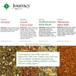 Organic Mediterranean Spice Gift Set by Journey Spice Co